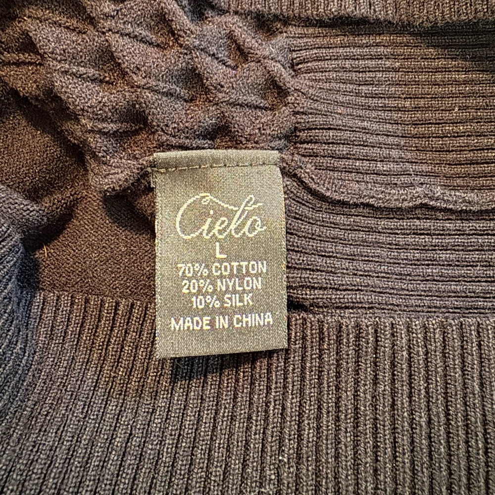 Women’s V neck sweater size L - Picture 5 of 6